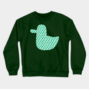 Green Ducks Rubber Duck Crewneck Sweatshirt